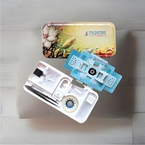 foldscope instruments Deluxe Individual Kit explorer to perform microscope NEW